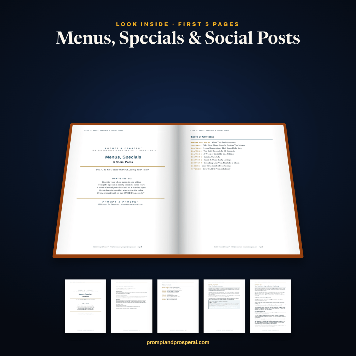 Menus, Specials & Social Posts: Use AI to Fill Tables Without Losing Your Voice
