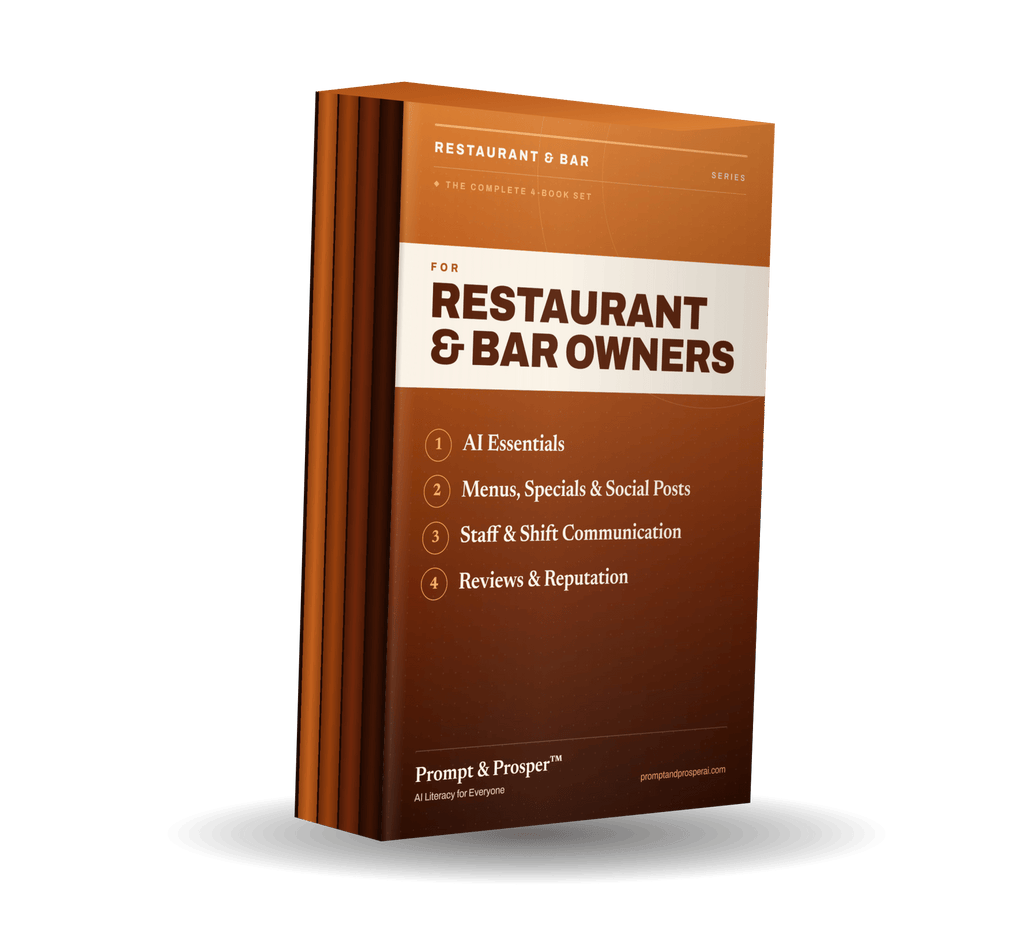 The Restaurant & Bar Series: All 4 Books