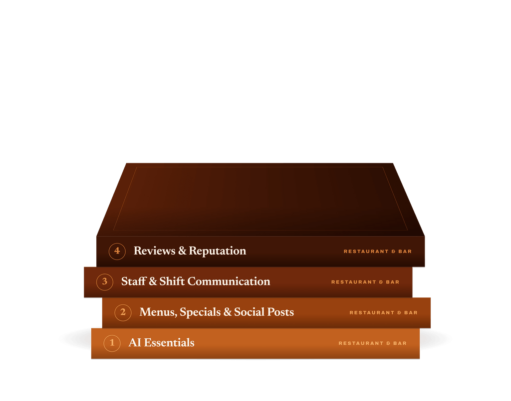 The Restaurant & Bar Series: All 4 Books