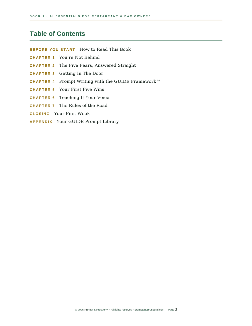 AI Essentials for Restaurant & Bar Owners: What It Is, What It Isn’t, and Five Wins You Can Get Before Tomorrow’s Prep