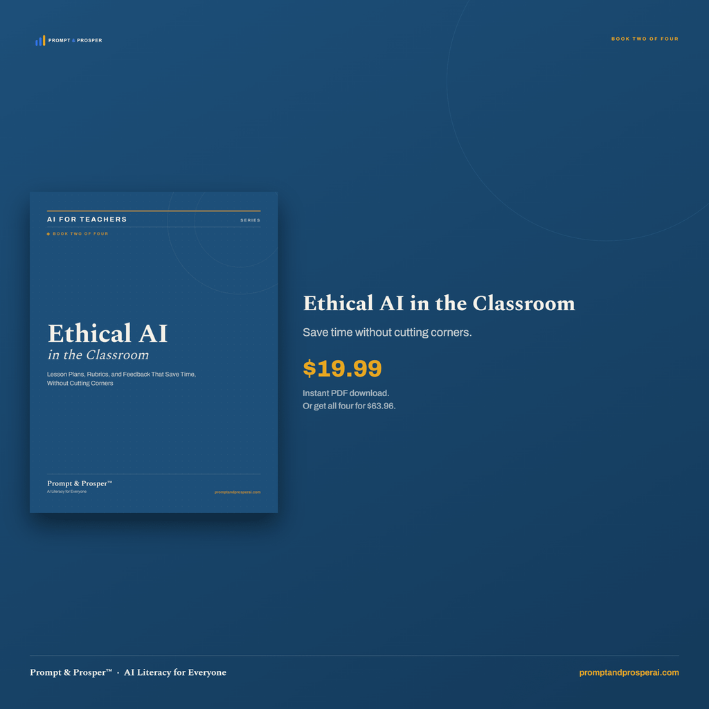 Ethical AI in the Classroom