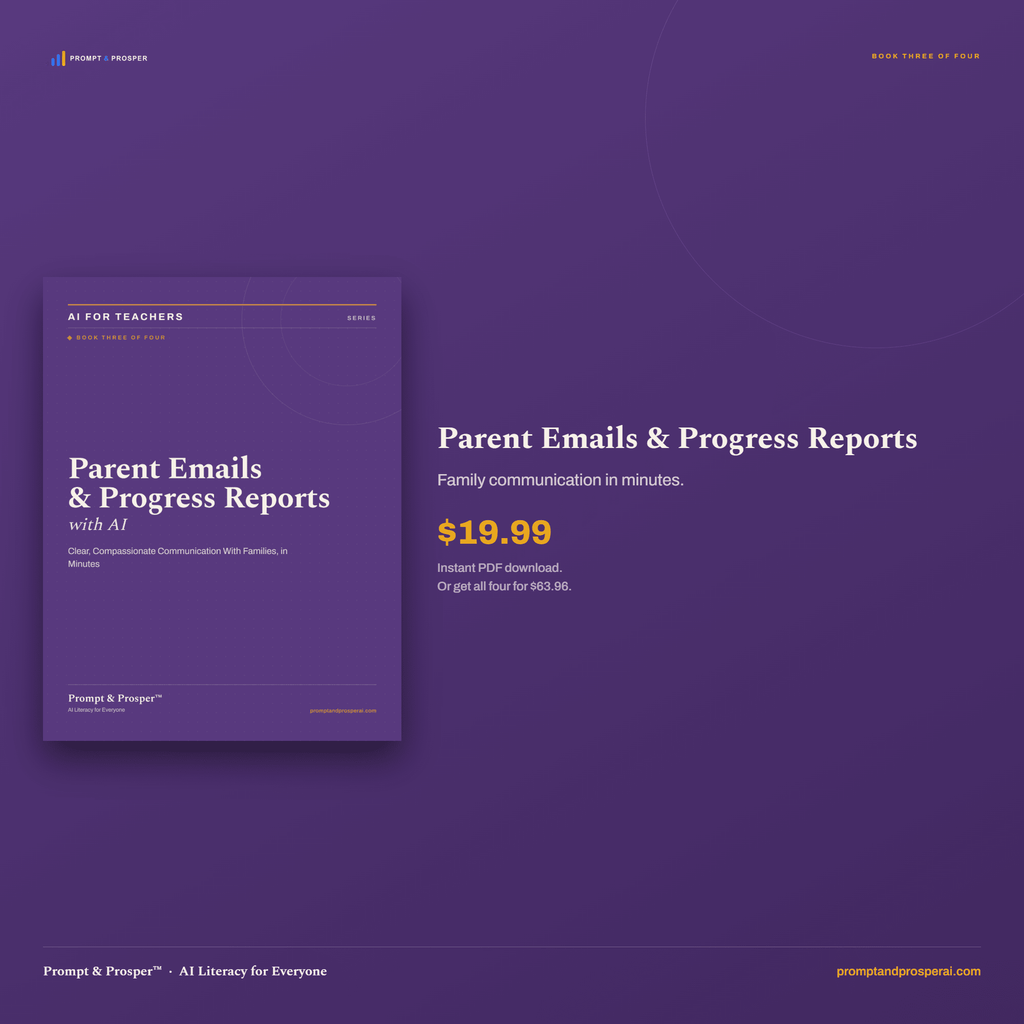 Parent Emails and Progress Reports with AI