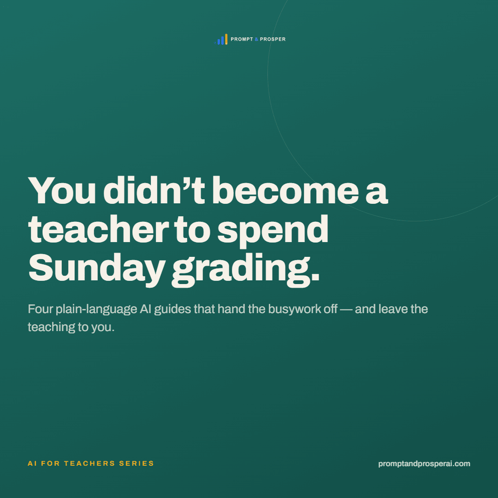 AI for Teachers (K-12) Series Bundle
