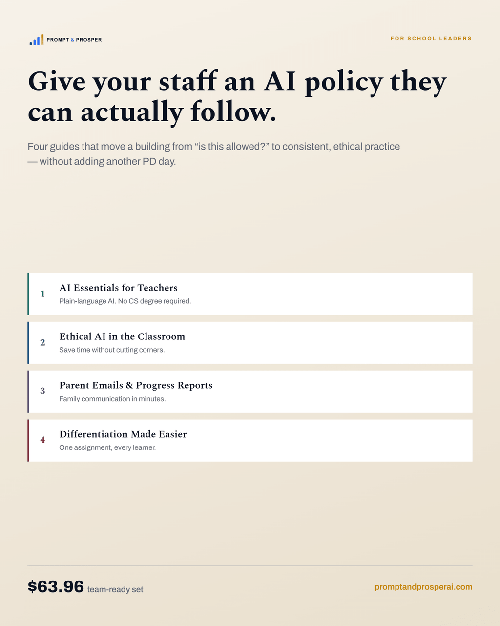 AI for Teachers (K-12) Series Bundle