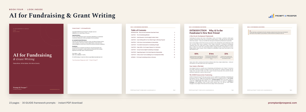 AI for Fundraising & Grant Writing