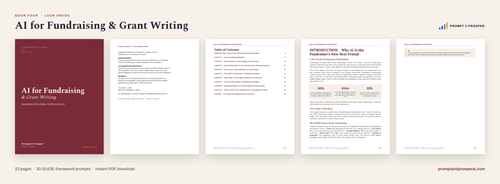 AI for Fundraising & Grant Writing