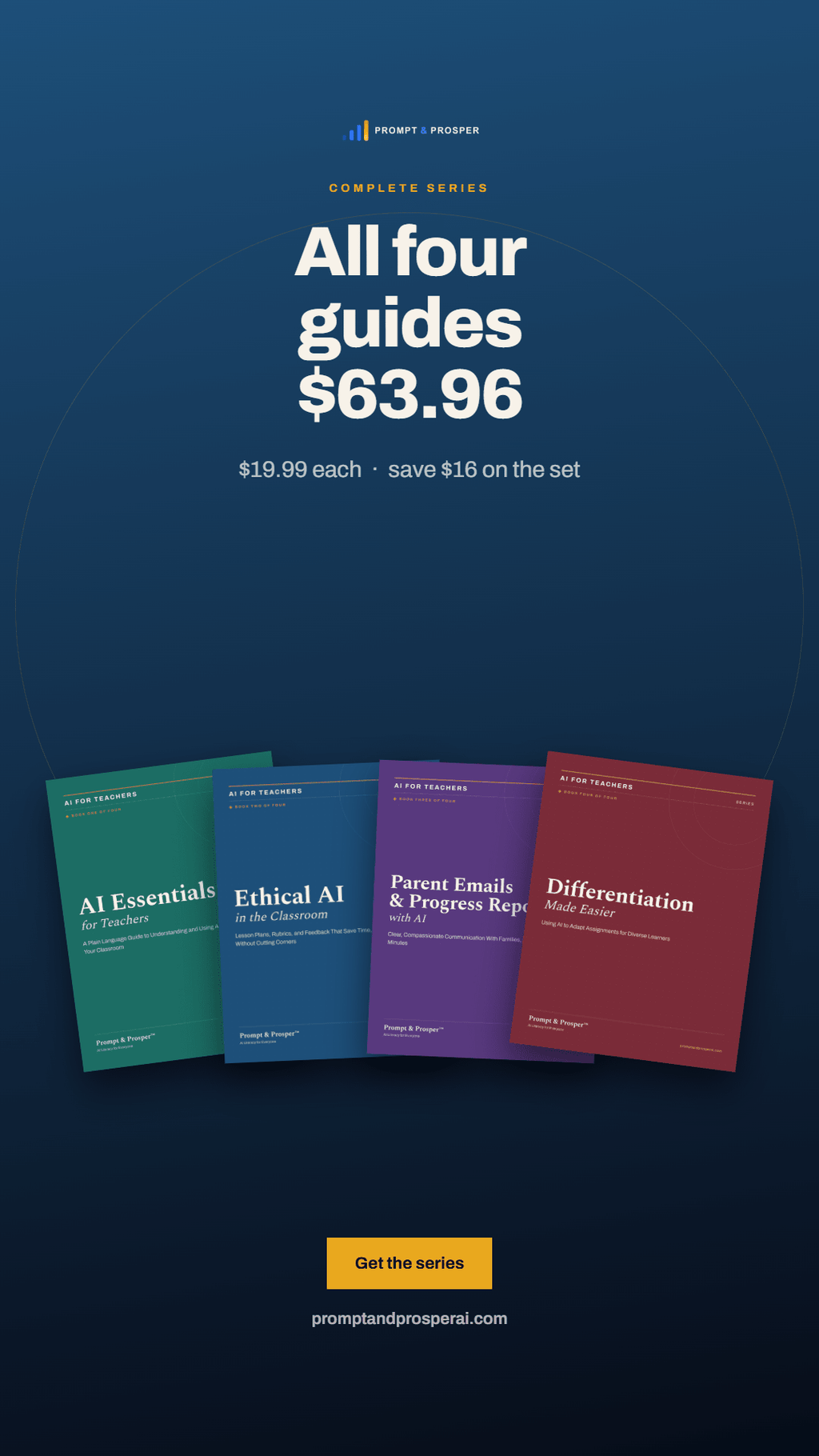 AI for Teachers (K-12) Series Bundle